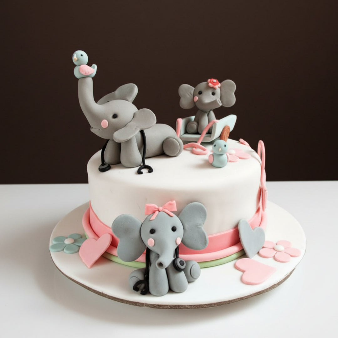 Elephant Family Garden Party