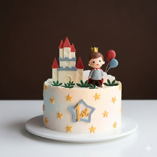 Little Prince Castle Cake