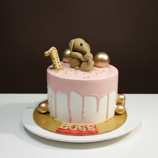 The Elephants Drip Cake