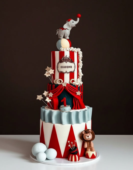 The Vintage Circus Premiere Cake