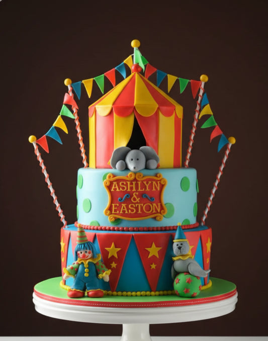 The Festive Fairground Fantasy Cake