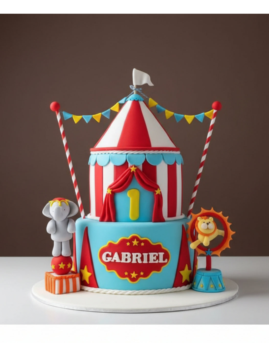 Grand Circus Carnival Cake