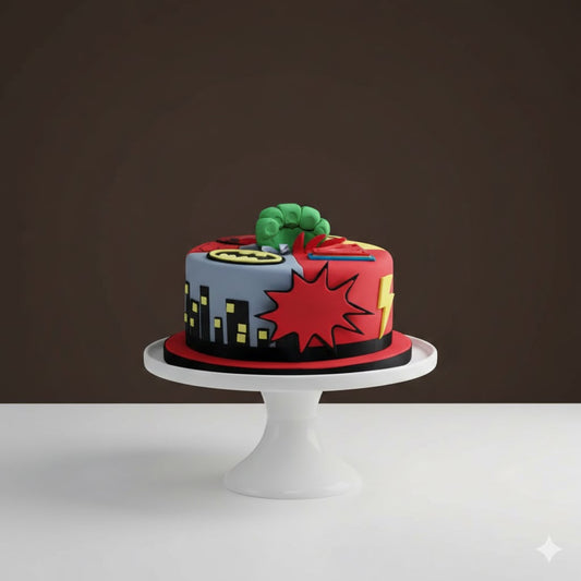 Kids Avengers Hero Cake