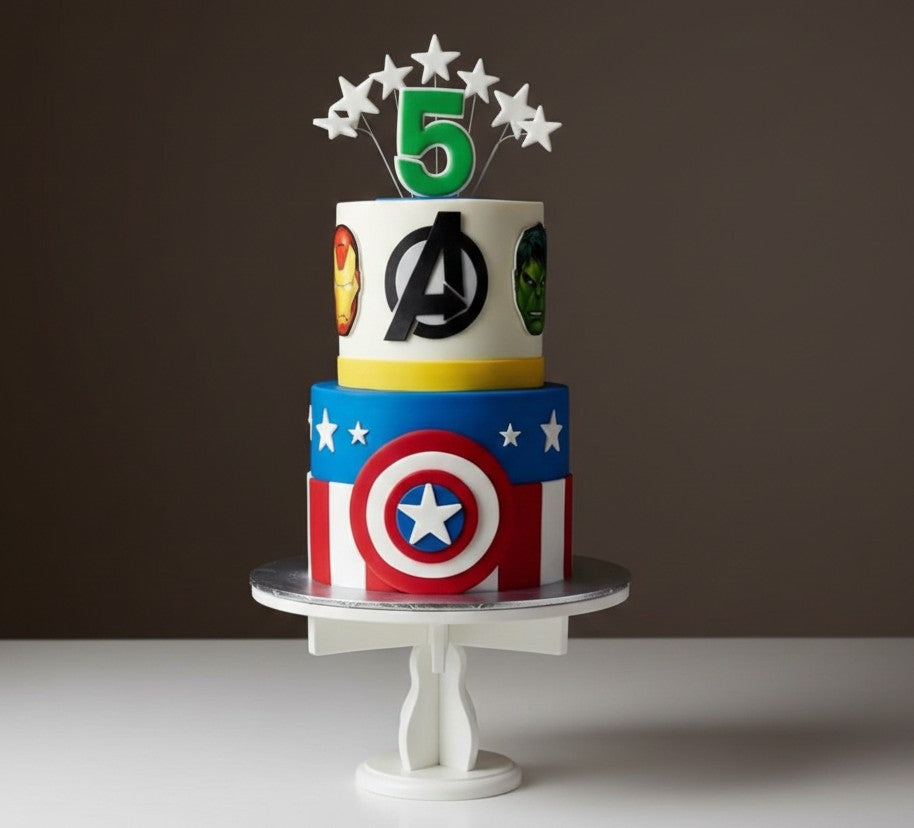 Avengers Captain America Cake
