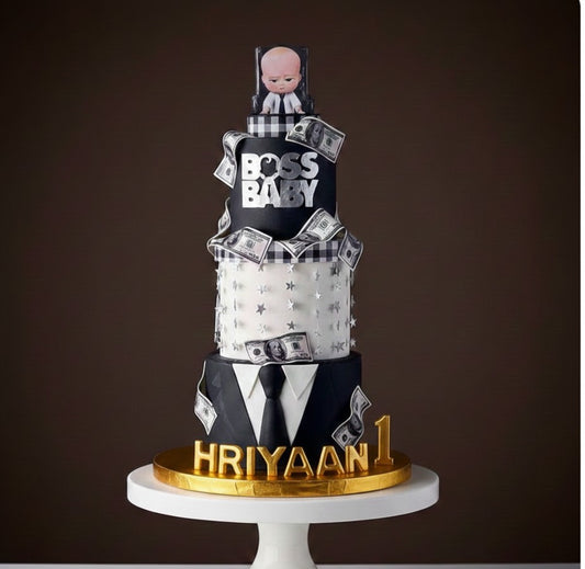 Supreme Boss Baby Tower Cake