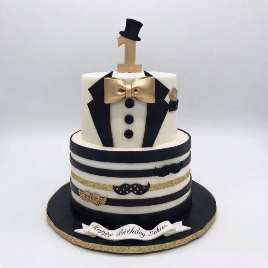 Dapper One Birthday Cake