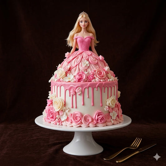 Barbie Royal Princess Cake