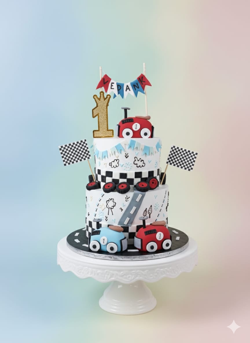 Grand Racing Theme Cake (Copy)