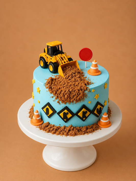 Cute Construction Loader Cake (Copy)