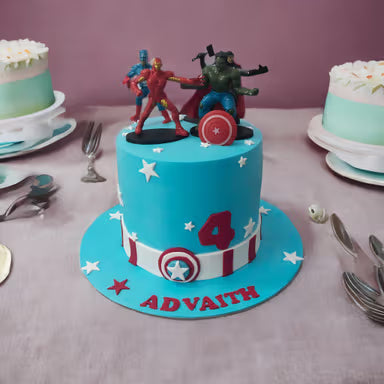 Superhero Avengers Cake