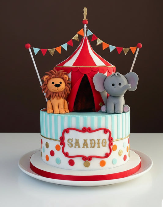 Circus Carnival Cake