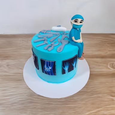Doctor Themed Cake