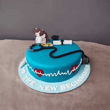 Doctor Themed Cake