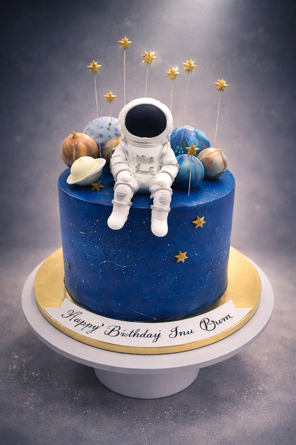 Galaxy Rocket Adventure Cake