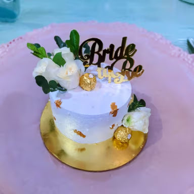Bride to be Cake with Ferro Rocher
